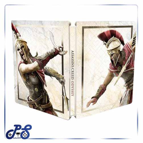 قاب فلزی بازی assassin's creed odyssey steelbook برای ps4 و xbox one